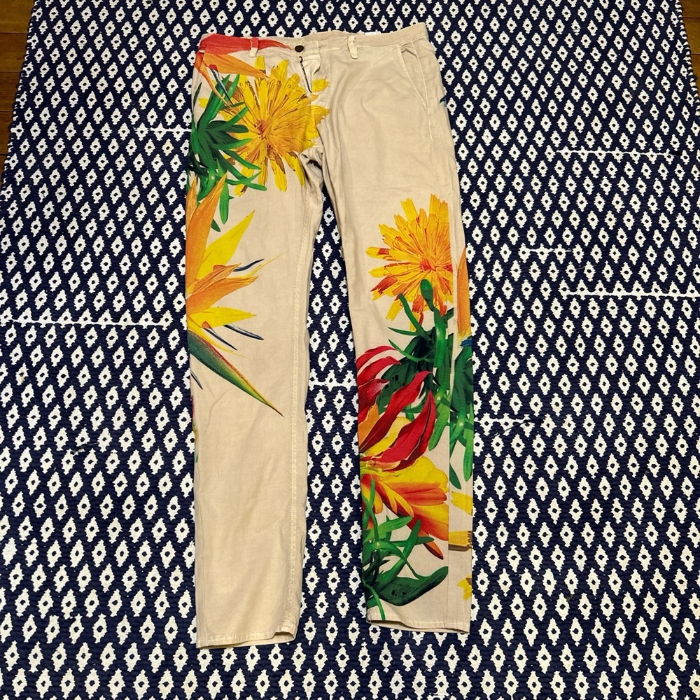 (+) People brand skatewear skinny chinos.